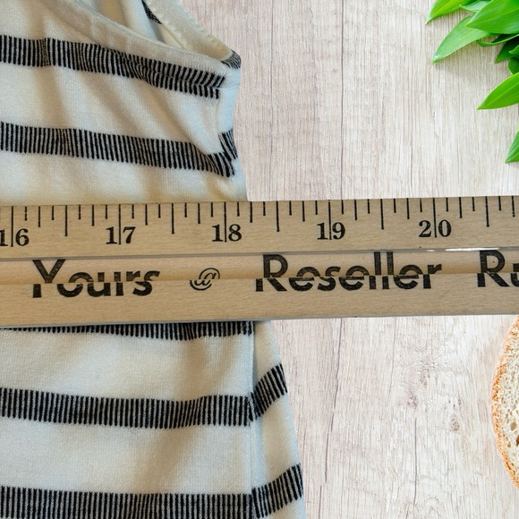 J. Jill Wearever Collection Womens Dress Medium‎ Striped Sleeveless Knit Casual - Picture 5 of 9